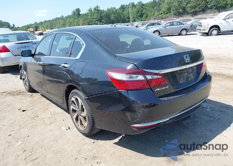2016 Honda Accord Ex z USA, uszkodzony, nr VIN 1HGCR2F73GA078801